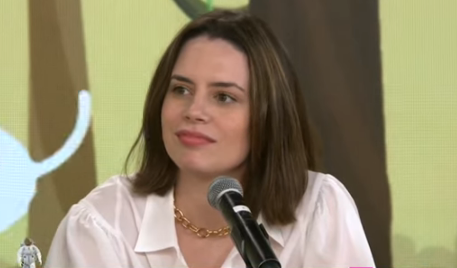 Youtuber Zoe Martínez em entrevista ao Pânico em 1° de março de 2021