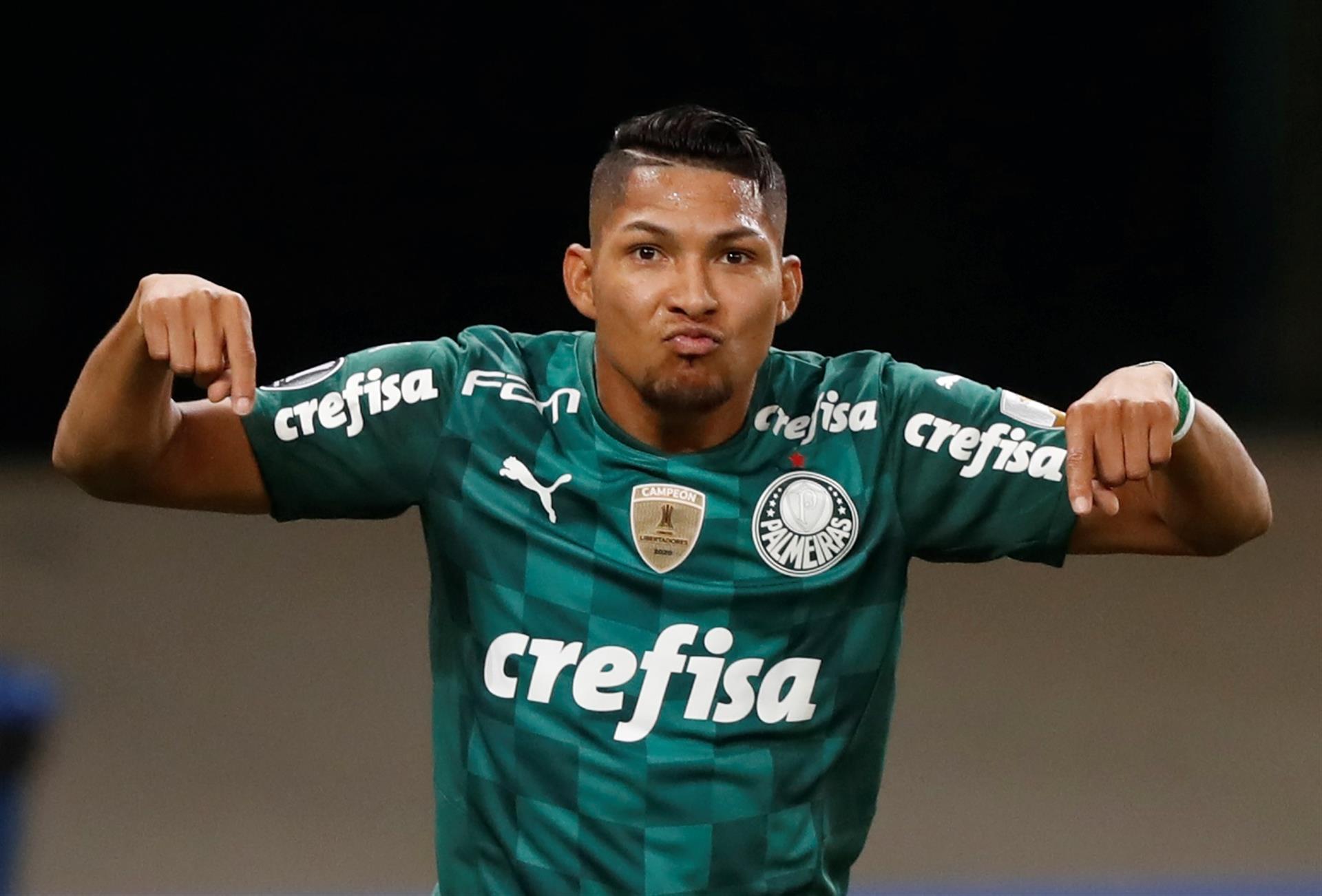 Rony marcou 2 gols na vitória do Palmeiras na Libertadores