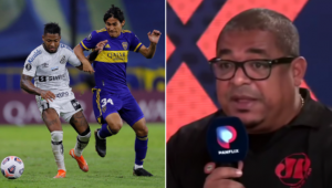Vampeta criticou o Boca após a vitória sobre o Santos