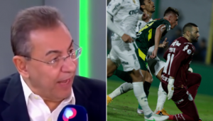 Flavio Prado criticou a atuação do Palmeiras contra o Defensa y Justicia
