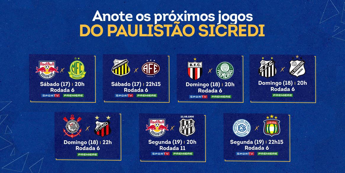 Jogos do Campeonato Paulista