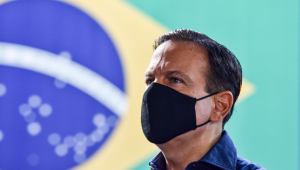 Governador João Doria minimiza polarização e fala em 'via única' nas eleições de 2022