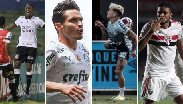 Veja dias e horários dos jogos de Corinthians, Palmeiras, Santos e