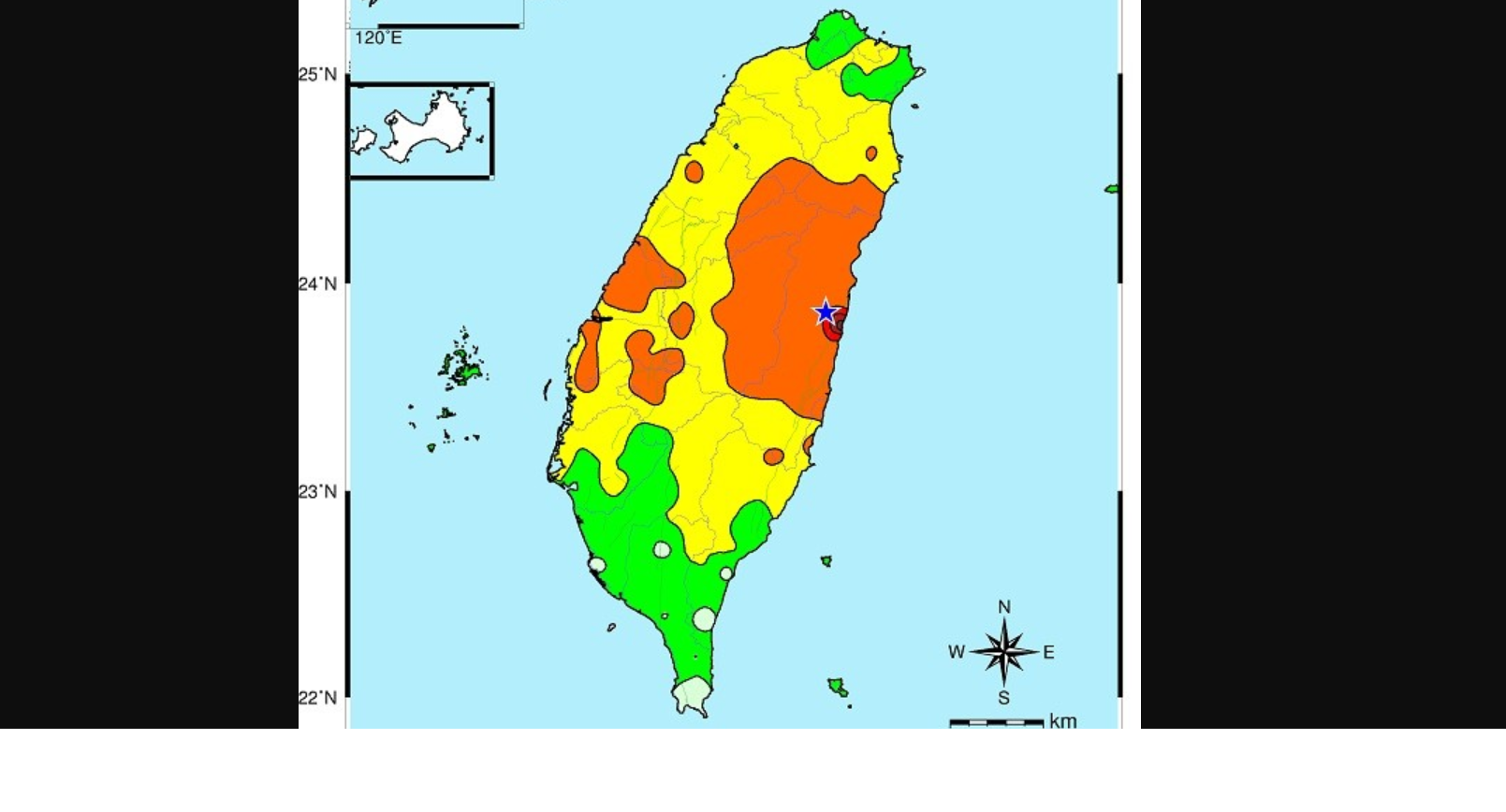 Taiwan é atingido por dois terremotos com três minutos de diferença