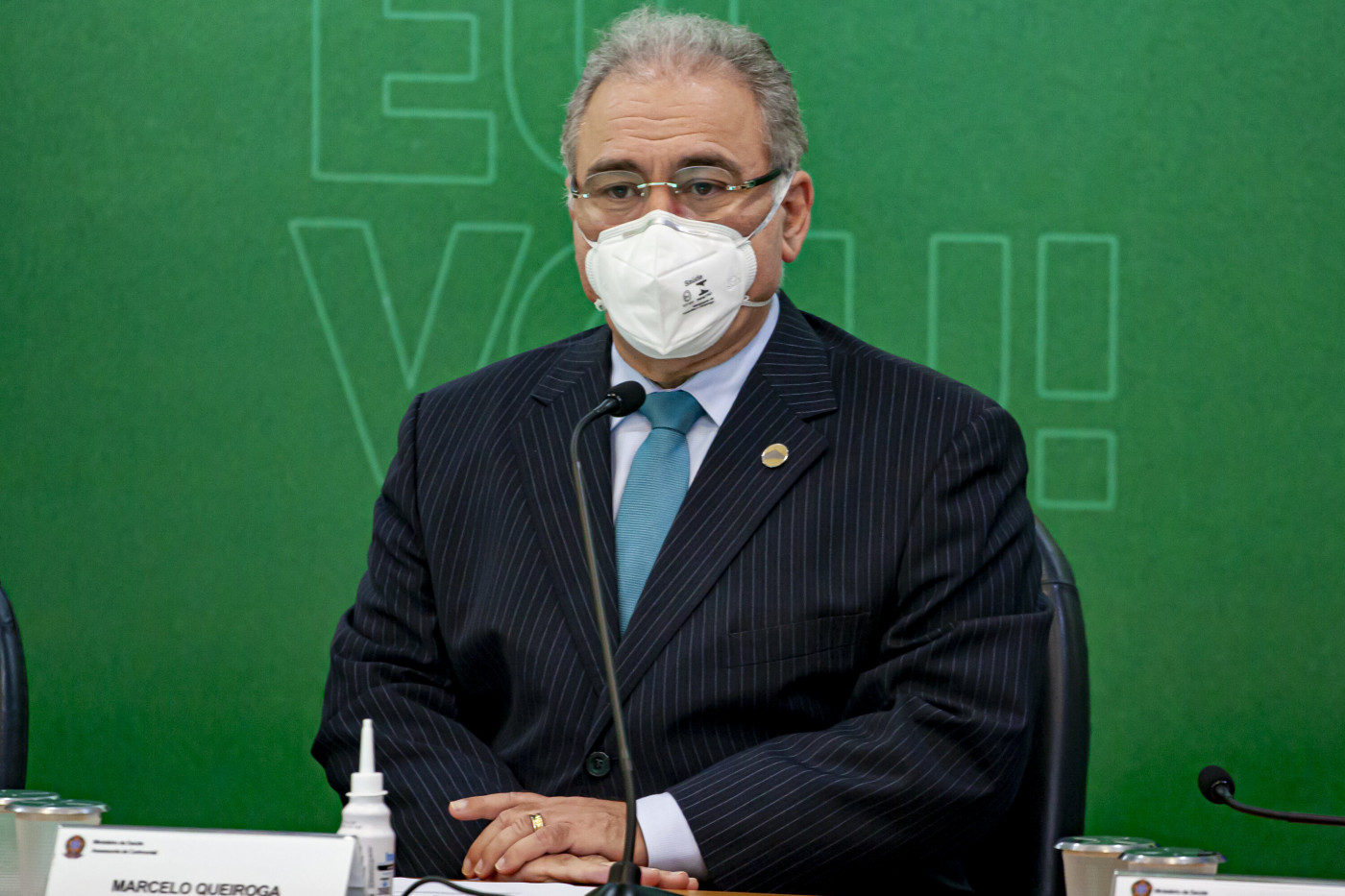 O ministro da Saúde, Marcelo Queiroga, lança a Campanha Nacional de Vacinação contra a Gripe