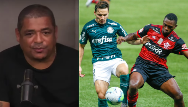 Vampeta falou sobre a expectativa para o duelo entre Flamengo e Palmeiras