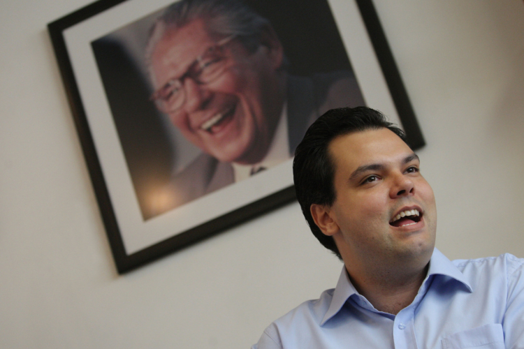 Bruno Covas durante seu mandato como secret&aacute;rio estadual do meio ambiente