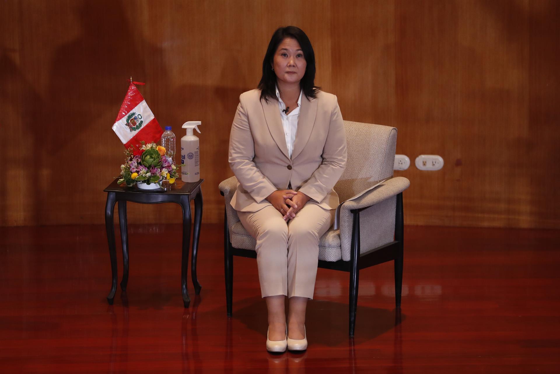 Candidata à presidência do Peru, Keiko Fujimori