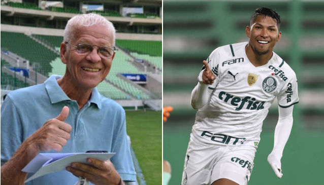 Ademir da Guia parabenizou Rony por marca na Libertadores