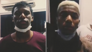 Arboleda e David Neres foram flagrados em balada clandestina em São Paulo