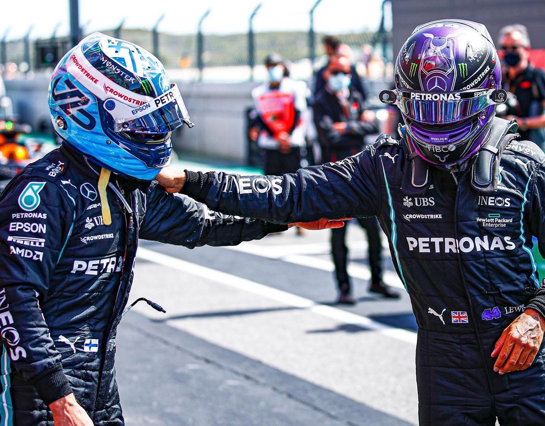 Finlandês superou companheiro de Mercedes e garantiu a pole do GP de Portugal