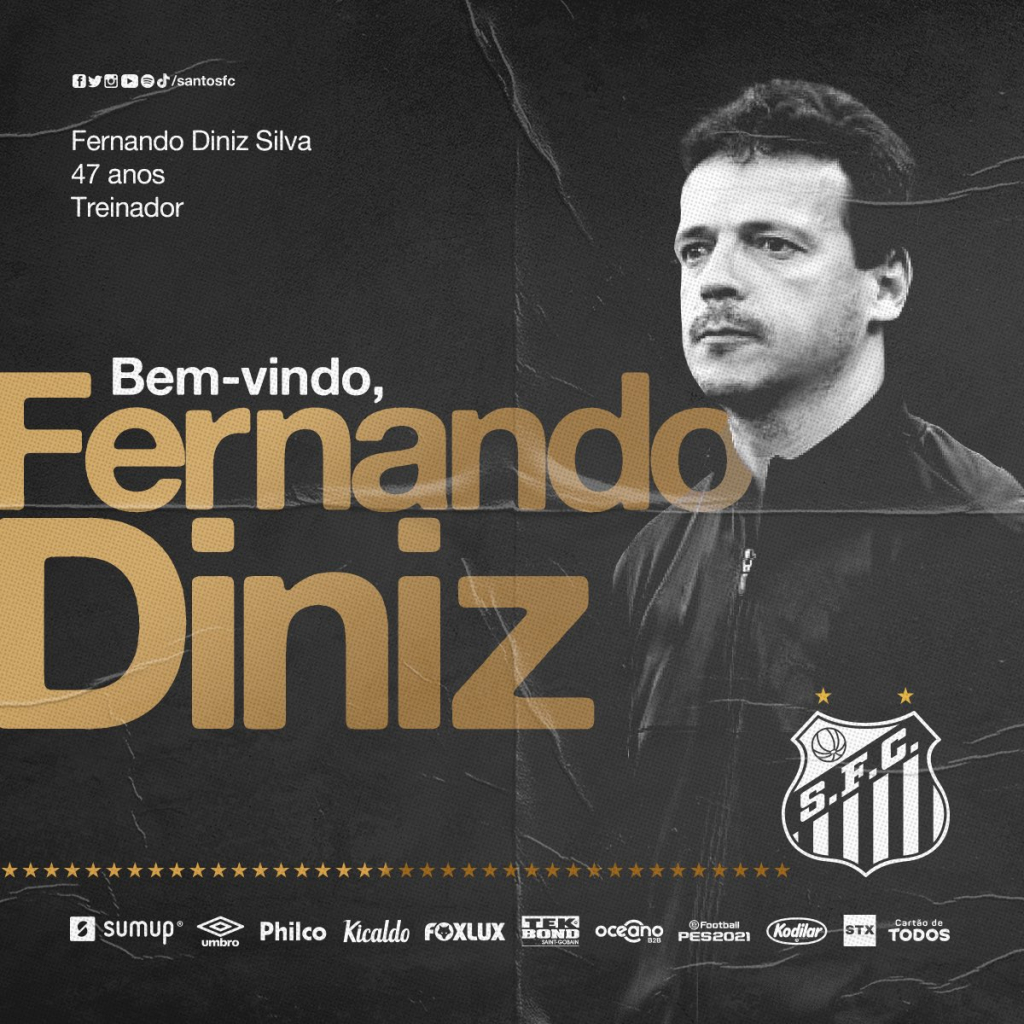 Fernando Diniz é o novo técnico do Santos