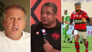 Vampeta montou seu top 3 de ídolos do Flamengo
