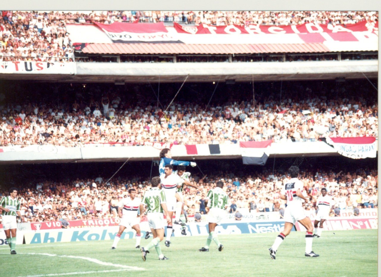 O São Paulo venceu o Palmeiras na final do Paulistão de 1992