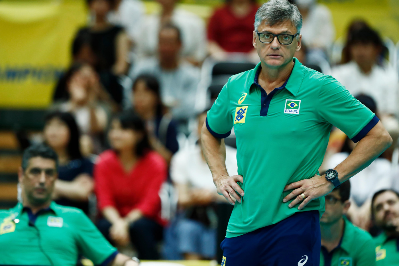 Renan Dal Zotto é o treinador da seleção masculina de vôlei