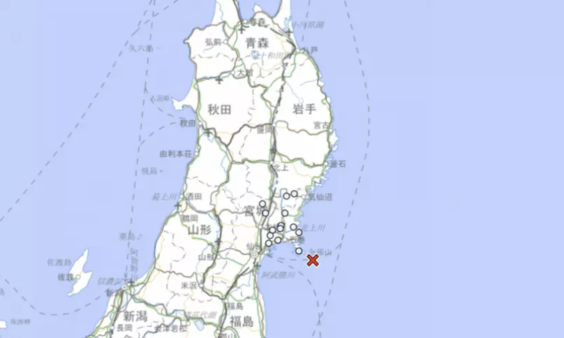 terremoto no japão