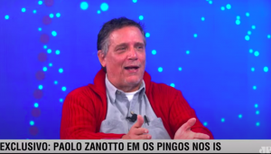 Paolo Zanotto em entrevista ao programa 'Os Pingos Nos Is'