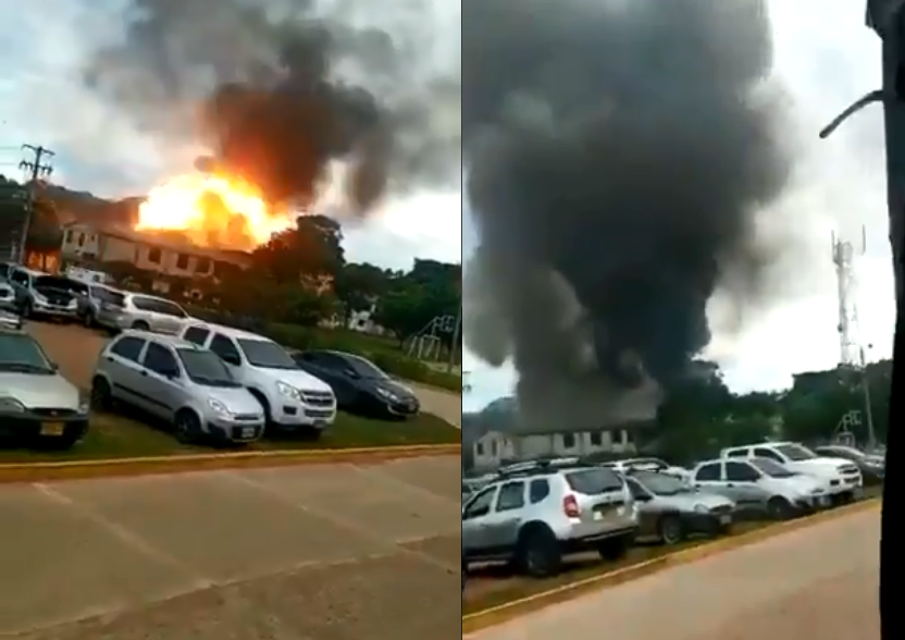 Explosão de carro-bomba na Colômbia