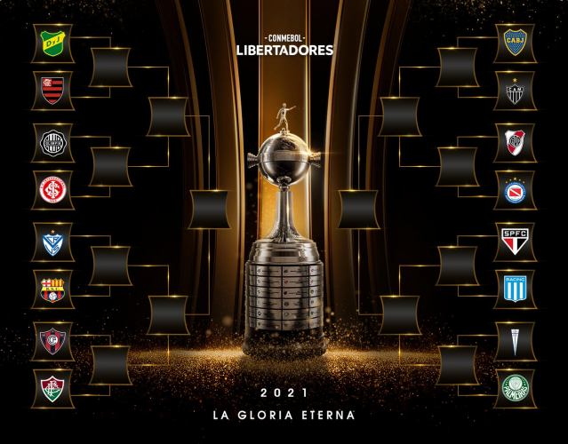 Conmebol divulga tabela detalhada das oitavas de final da Libertadores