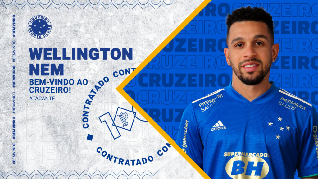 cruzeiro anuncia wellington nem