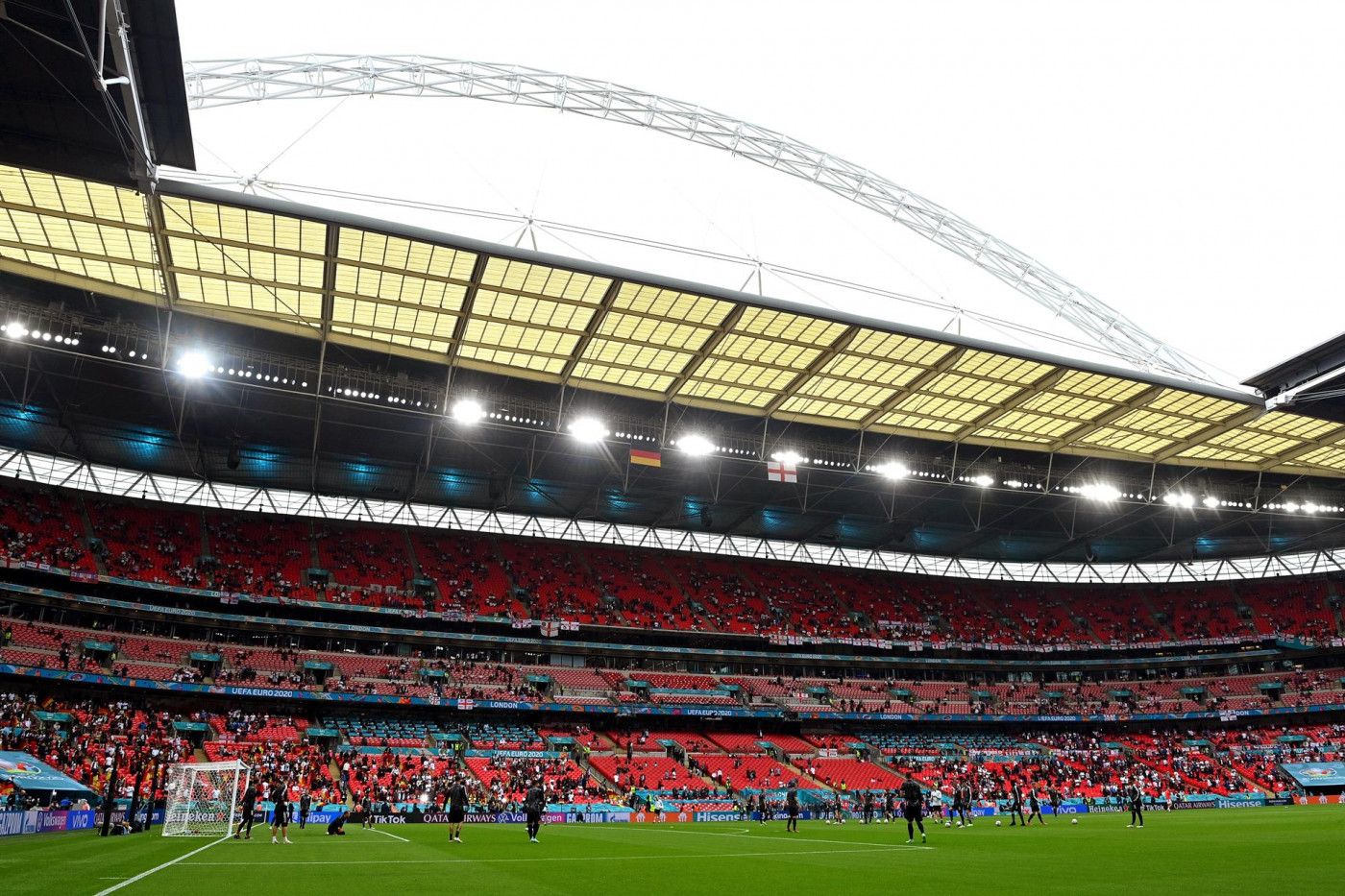 Wembley está recebendo jogos da Eurocopa