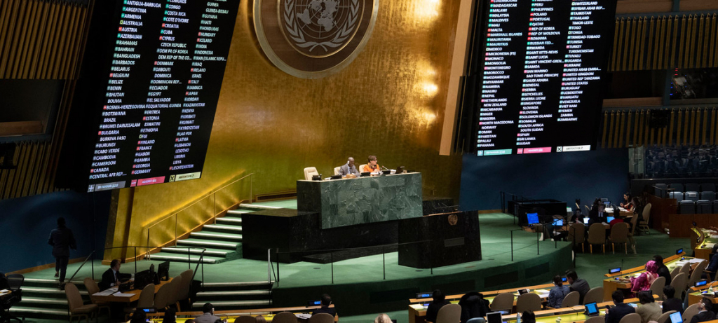 Votação dos membros rotativos do Conselho de Segurança da ONU