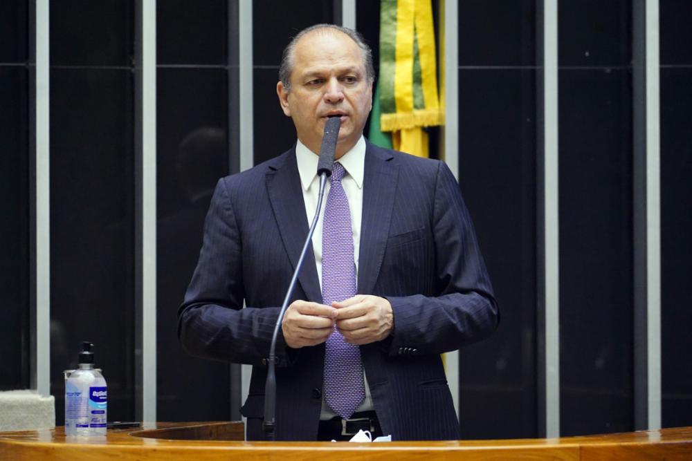 Ricardo Barros em sessão da Câmara dos Deputados