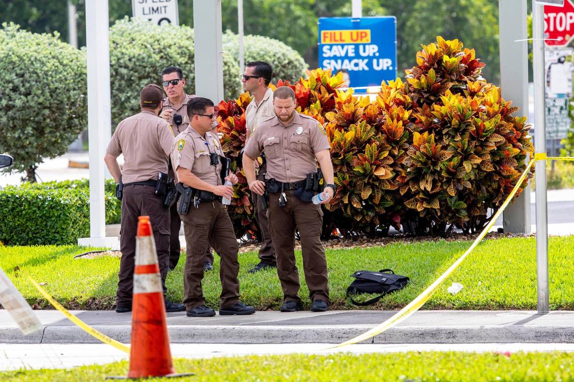 Tiroteiro em miami-dade, na flórida