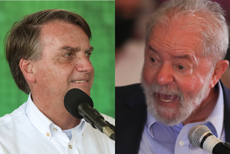 Pesquisa: Lula está na frente em uma região, Bolsonaro em duas, e