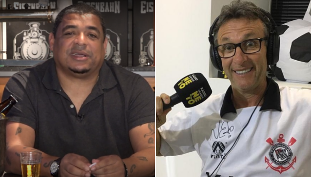 Vampeta falou sobre a possibilidade de Neto assumir a presidência do Corinthians