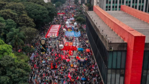 Manifestação contra o governo em São Paulo