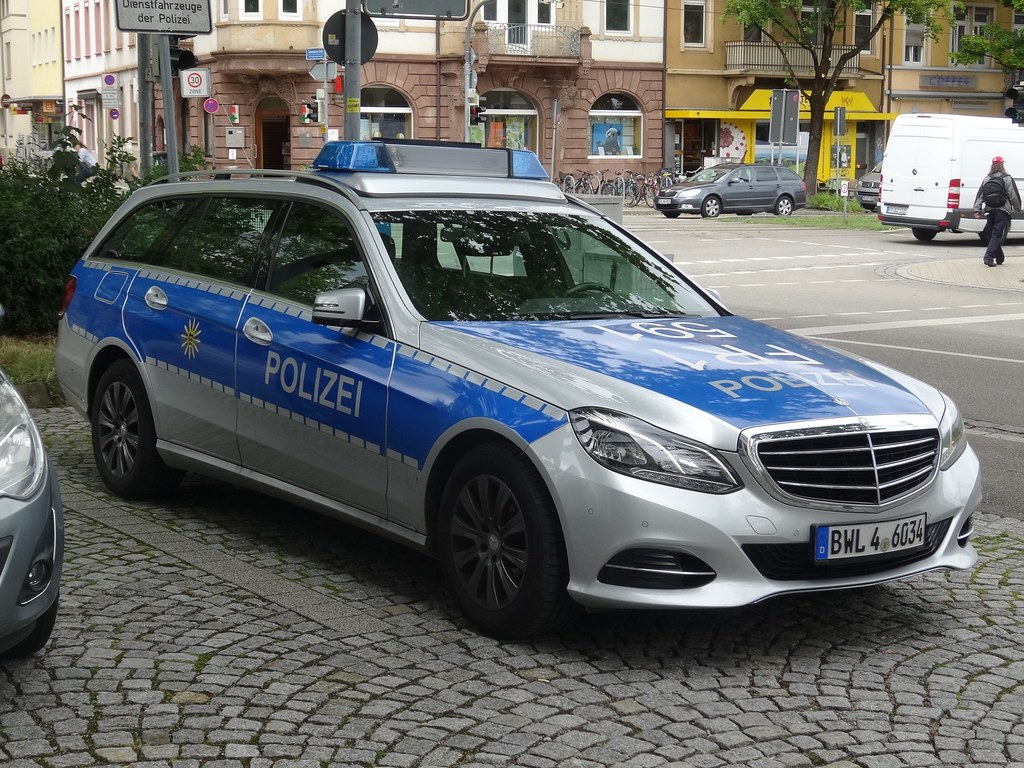 carro da polícia da alemanha