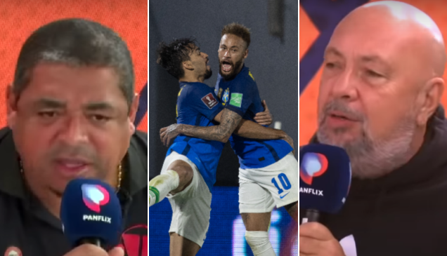 Vampeta e Nilson Cesar criticaram os jogadores da seleção brasileira por manifesto contra a Copa América