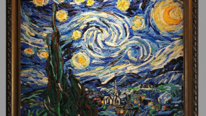 Releitura de Noite Estrelada, de Van Gogh