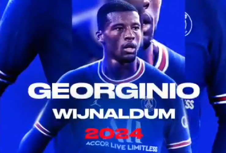 Wijnaldum acertou com o PSG até 2024