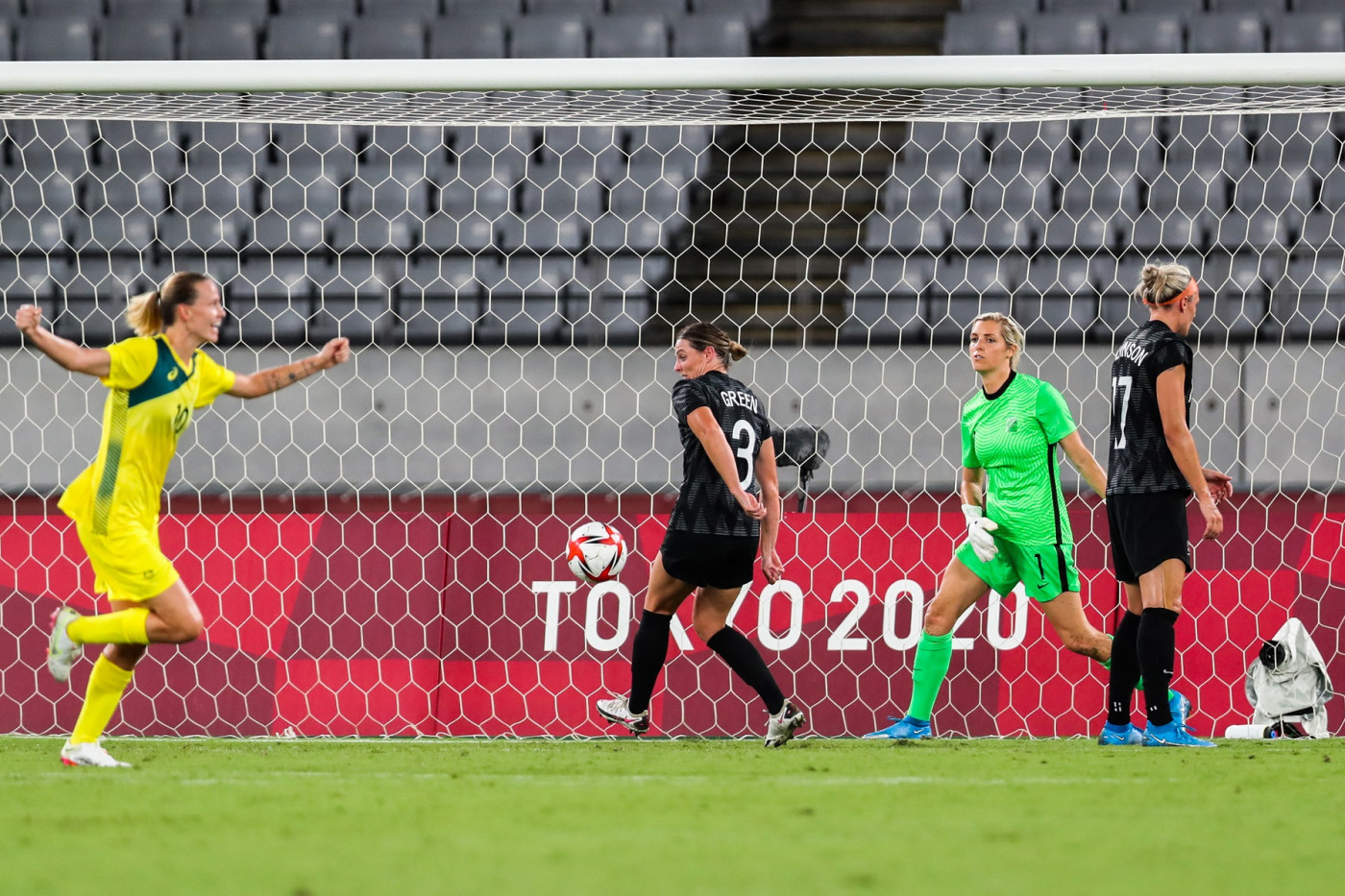 A Austrália vence a Nova Zelândia por 2 a 1 no futebol feminino dos Jogos Olímpicos de Tóquio