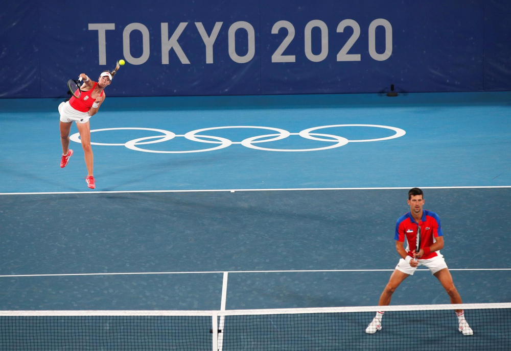 Djokovic está em busca de duas medalhas nas Olimpíadas de Tóquio