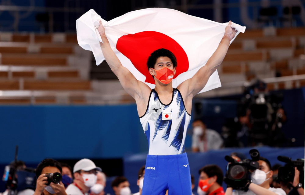 Daiki Hashimoto foi ouro no individual geral de ginástica artística na Tóquio-2020