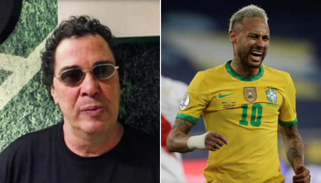 Casagrande criticou o 'patriotismo' de Neymar antes da final da Copa América