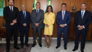ciro nogueira junto a arthur Lira, Bolsonaro e ministros