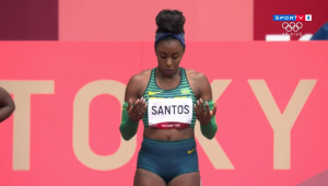 Rosângela Santos; atletismo