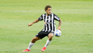 Guga durante partida do Atlético-MG no Campeonato Brasileiro