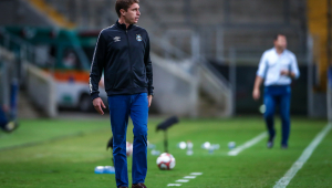 thiago gomes, técnico interino do grêmio