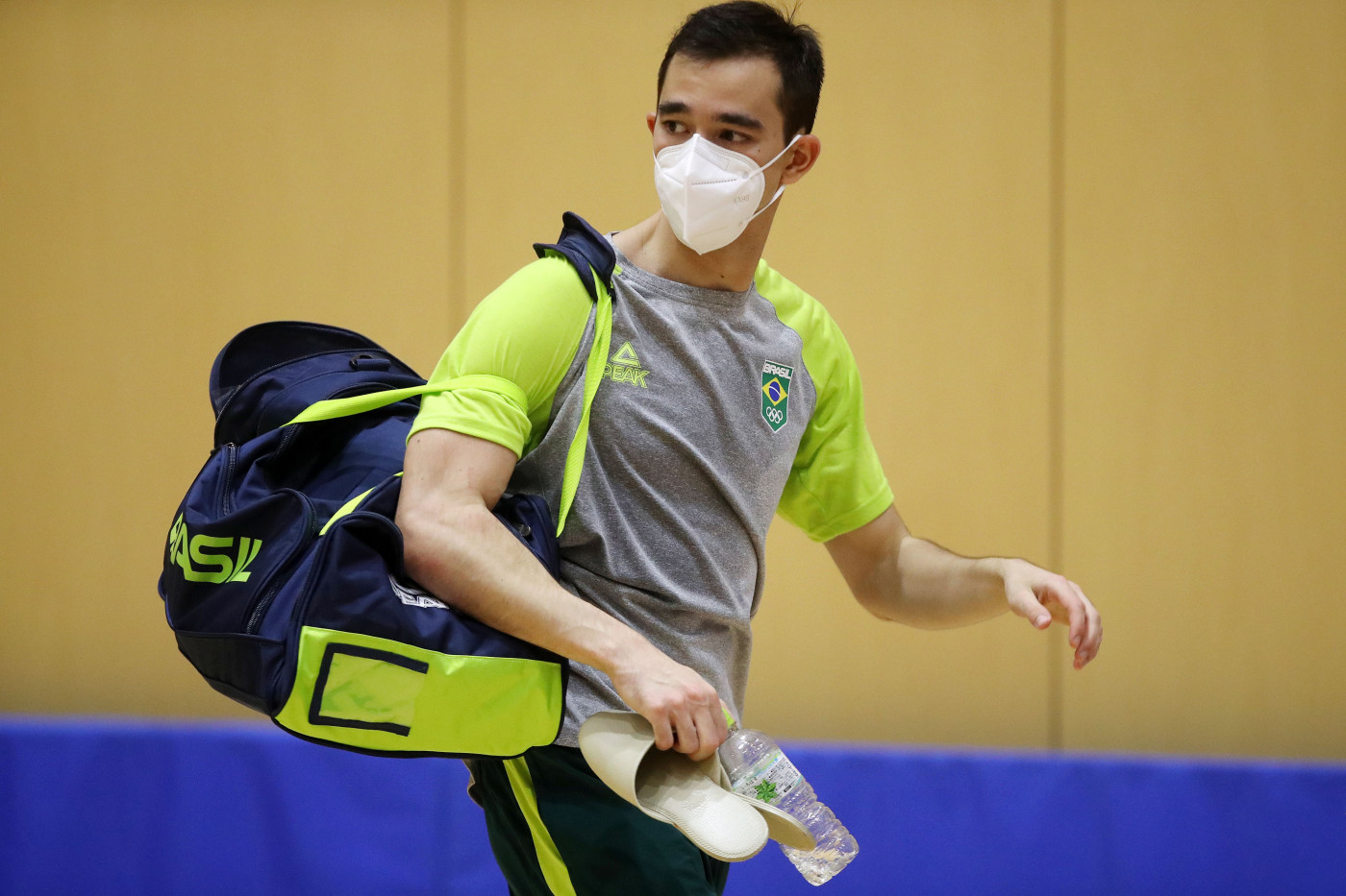 Hugo Calderano está nas quartas de final do tênis de mesa nas Olimpíadas de Tóquio
