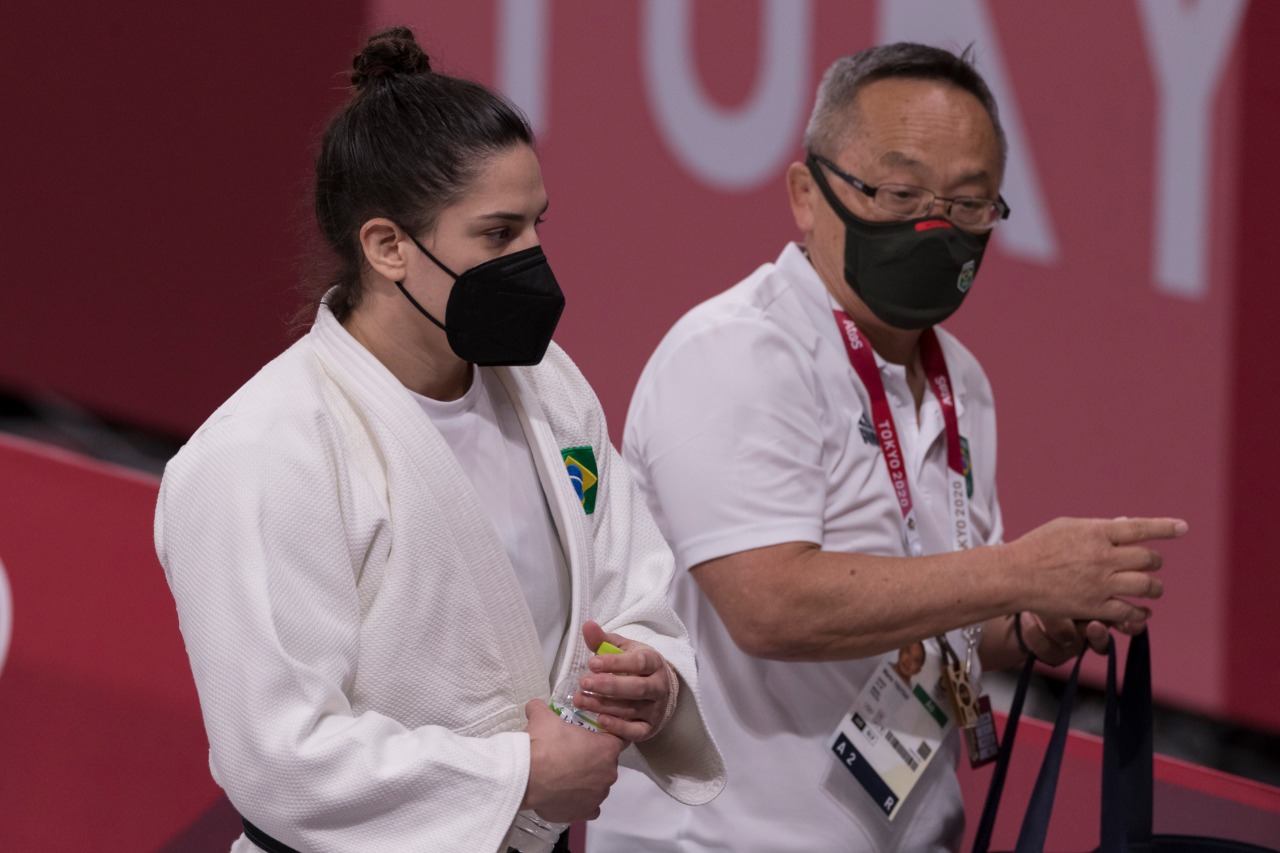 Mayra Aguiar está na disputa do bronze nas Olimpíadas de Tóquio