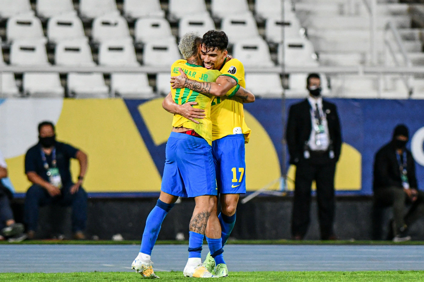 No sufoco, Brasil vence Colômbia e é campeão da Copa América