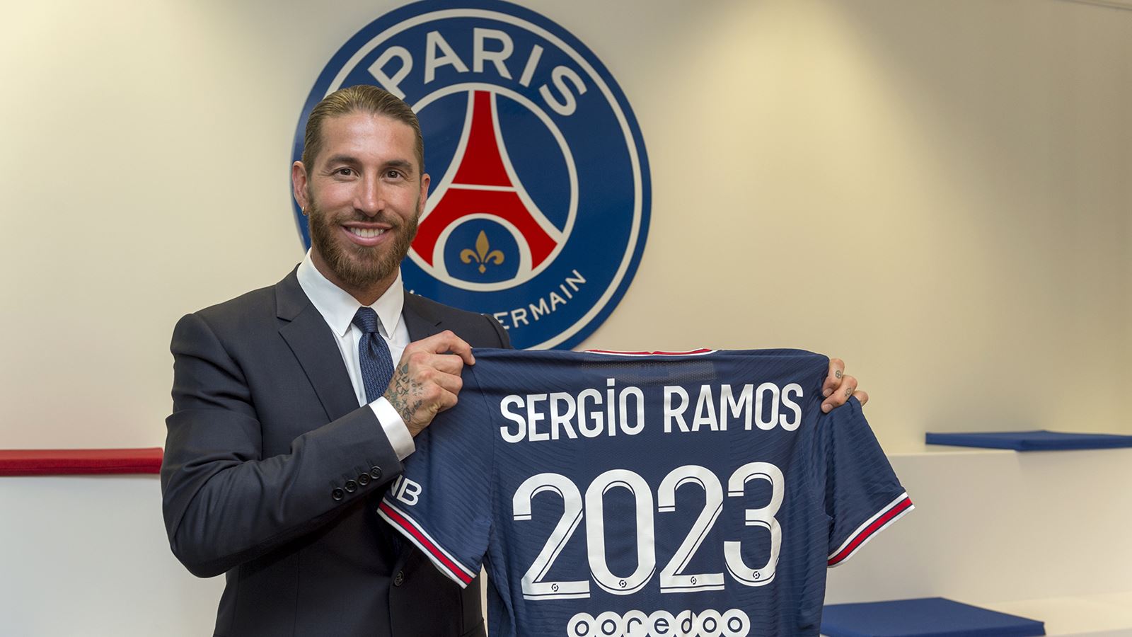 Sergio Ramos fechou com o PSG até 2023