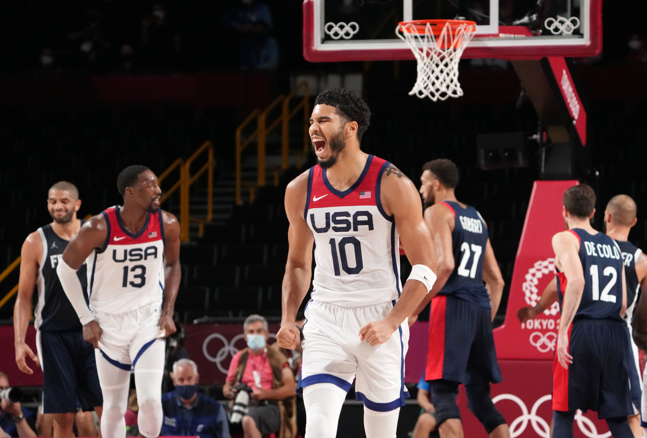 De volta à final, franceses tentam impedir quarto ouro consecutivo dos EUA  no basquete masculino