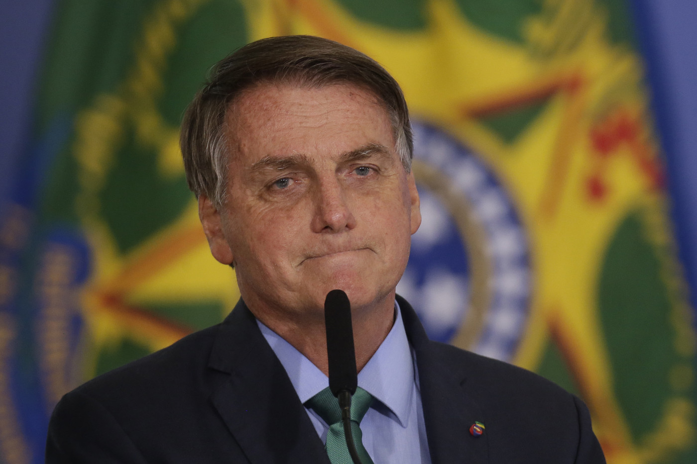 Presidente Jair Bolsonaro em evento