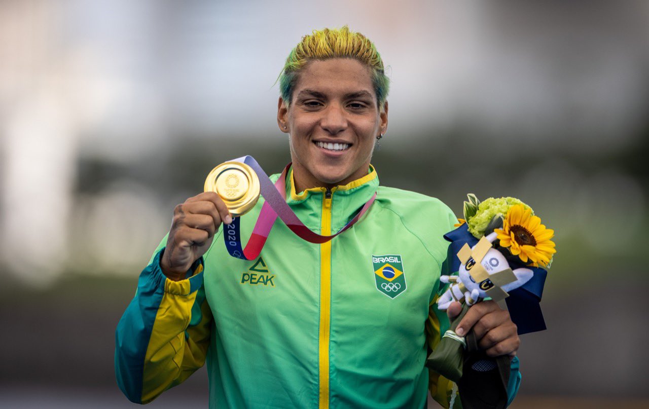 Blusa Peak Pódio Time Brasil Olimpiada Tóquio 2021